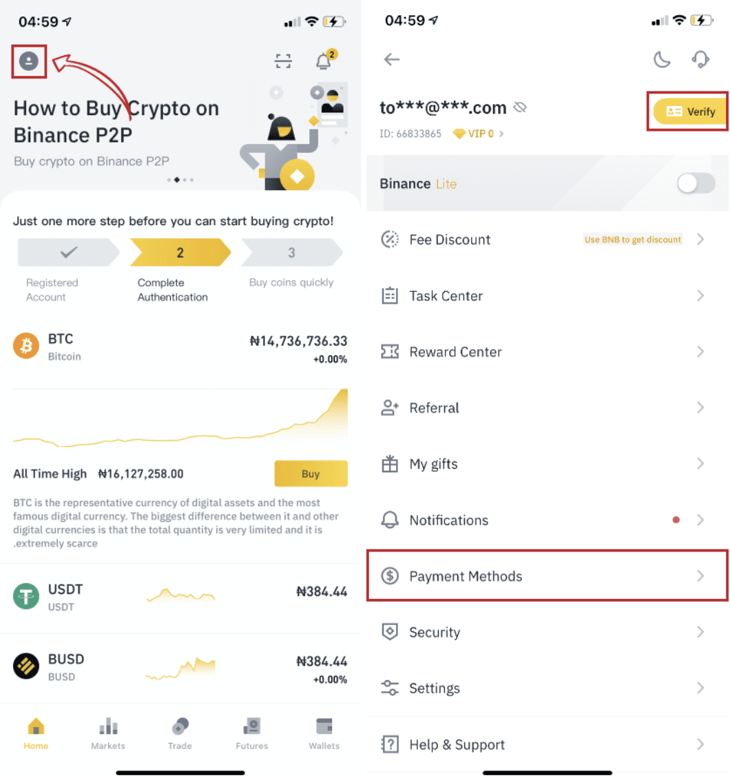 How to Buy Crypto on Binance P2P by Web and Mobile App 19
