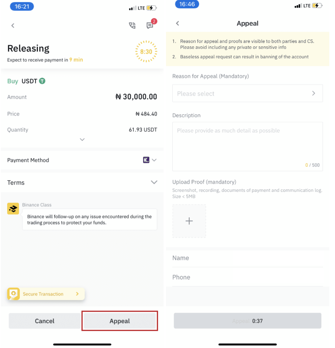 How to Buy Crypto on Binance P2P by Web and Mobile App 27