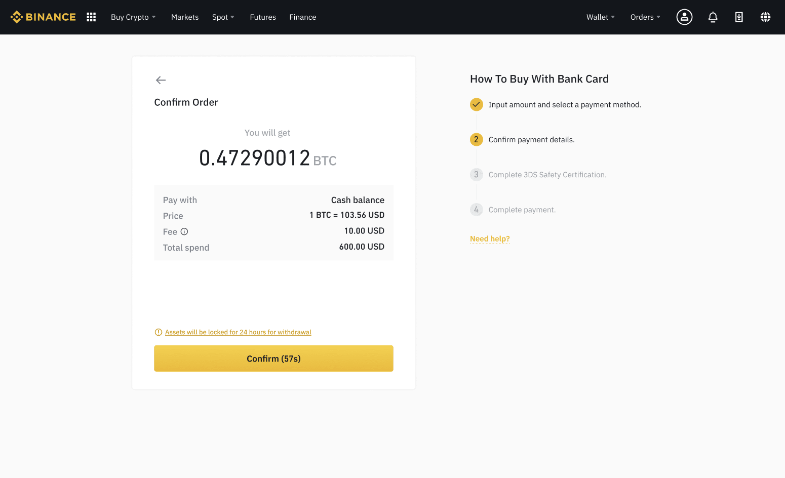 how to buy cryptos on binance with debitcredit card 3