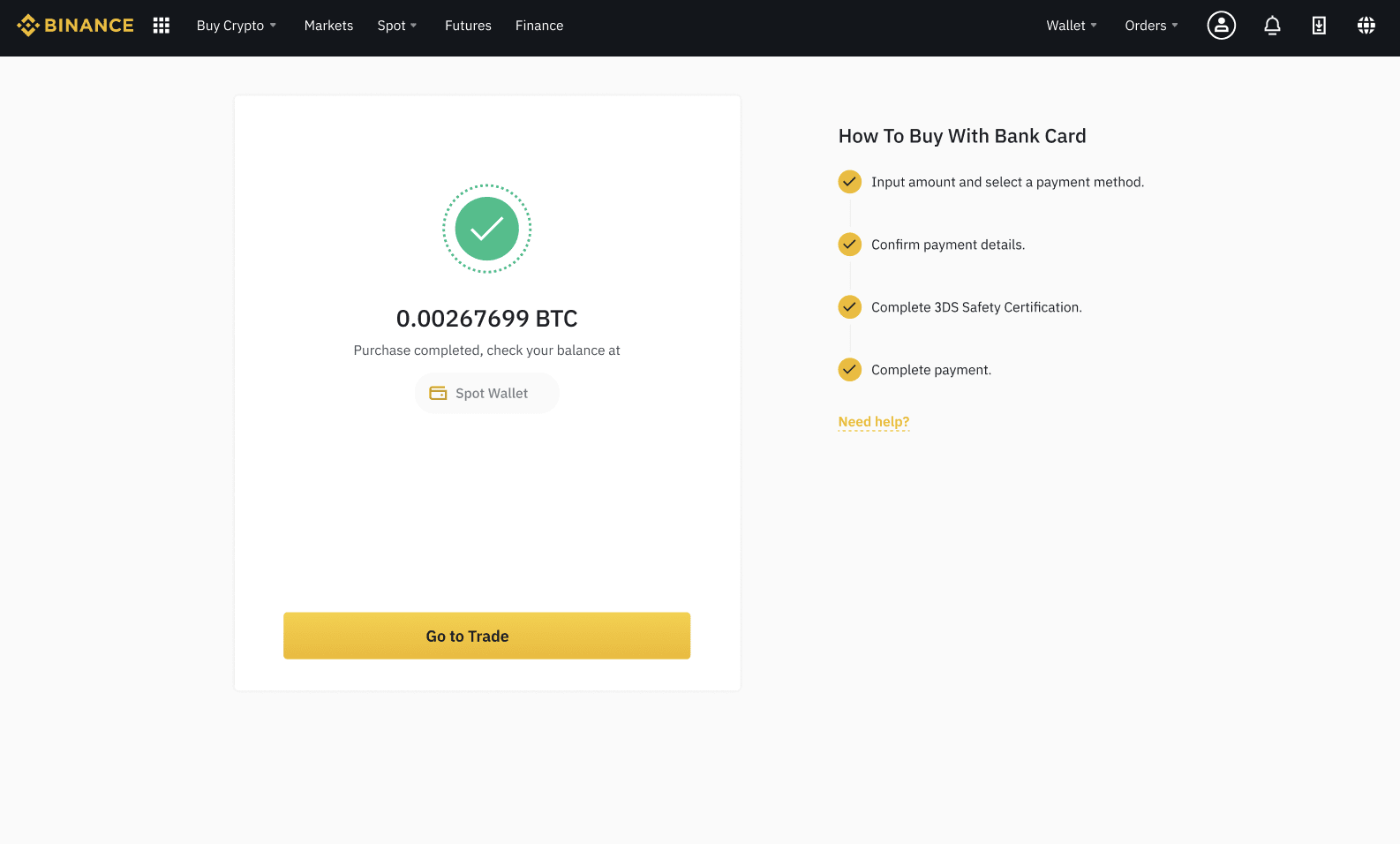 how to buy cryptos on binance with debitcredit card 4