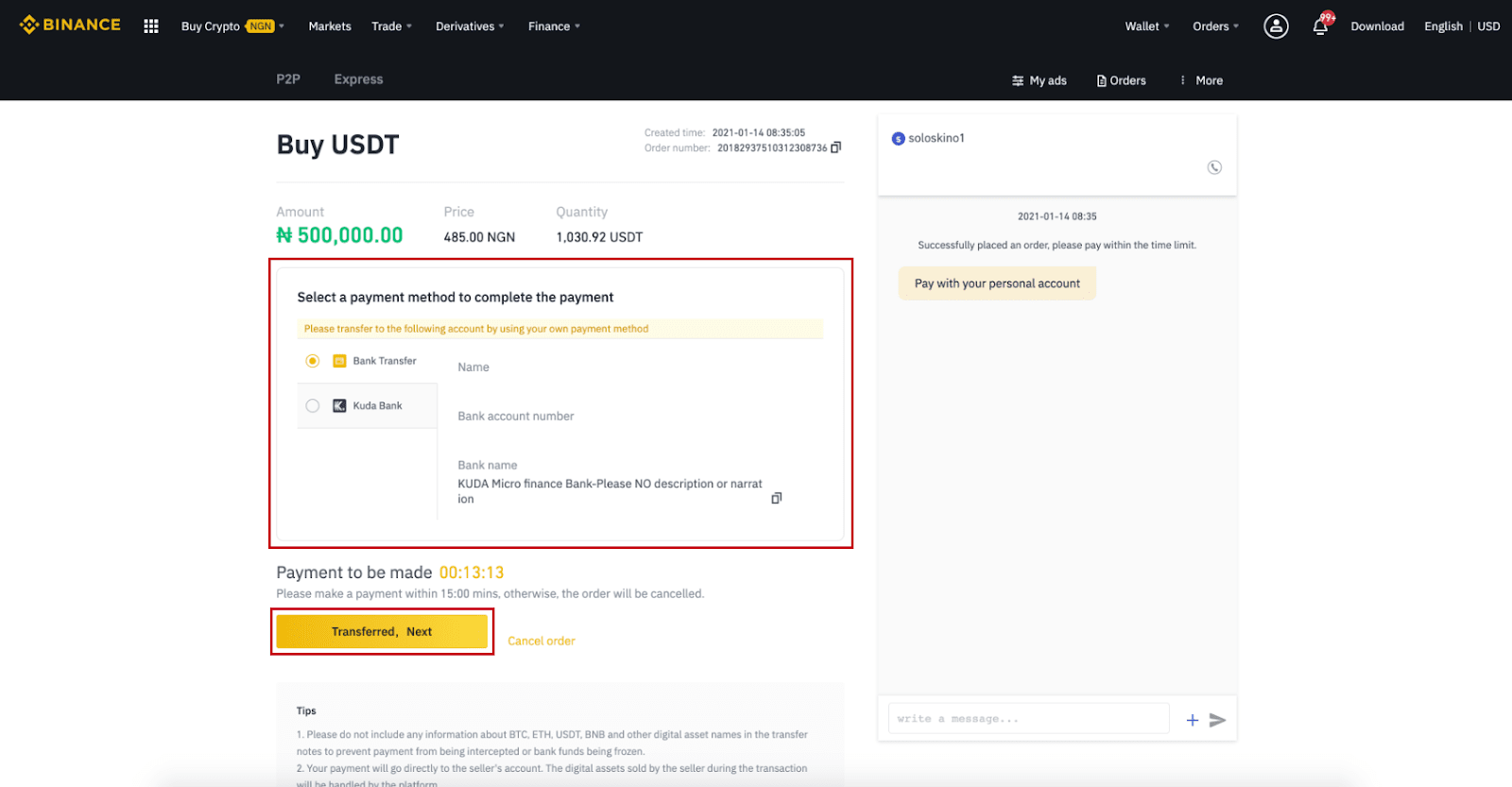 how to deposit and trade at binance 1633928358 28