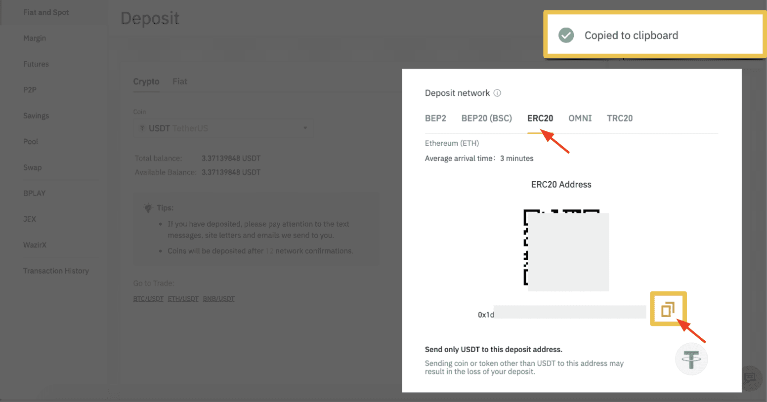 how to deposit and trade at binance 1633928358 5