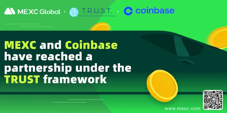 [新聞]MEXC合作Coinbase,在TRUST框架下共同履行加密貨幣隱私和安全義務